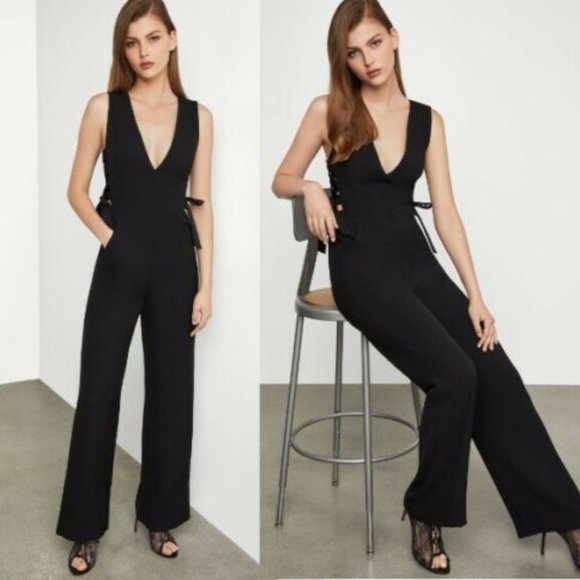 BCBG Black Jumpsuit - Picture 1 of 5